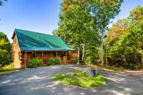 Smoky Mountain Sunset Hot Tub Grill and Game Room